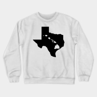 Texas and Hawai'i Roots by Hawaii Nei All Day Crewneck Sweatshirt